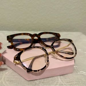 Blue light oversized glasses